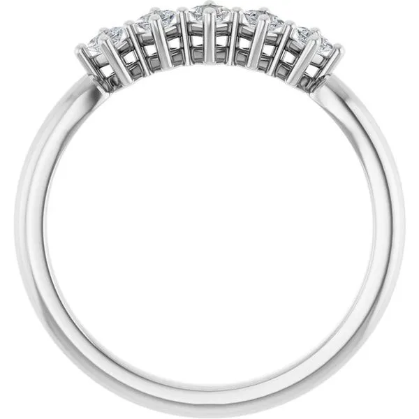 Five-Stone Anniversary Band Image 2 Grayson & Co. Jewelers Iron Mountain, MI