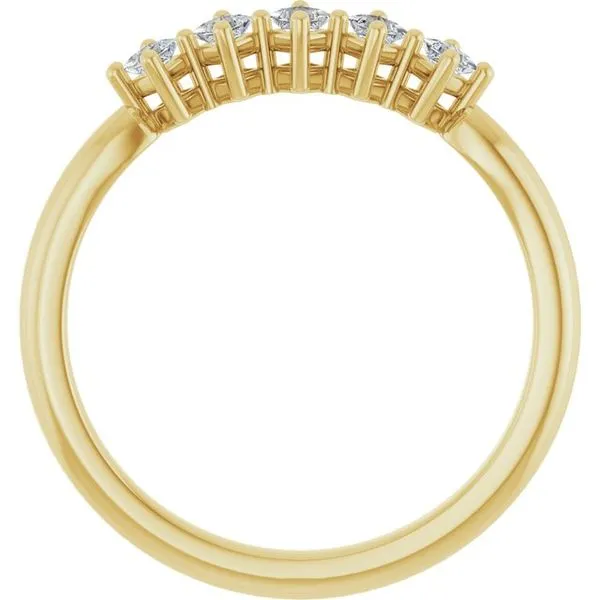 Five-Stone Anniversary Band Image 2 Grayson & Co. Jewelers Iron Mountain, MI