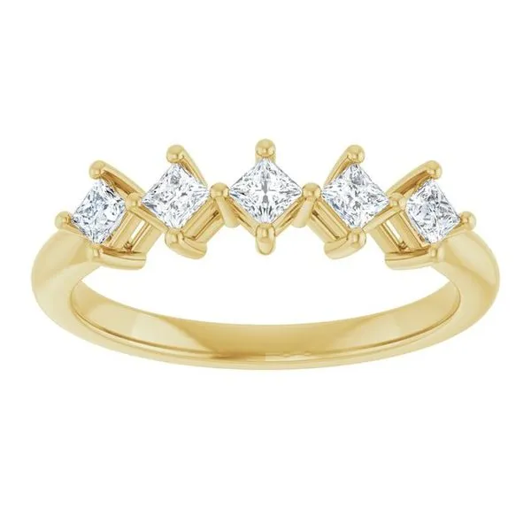 Five-Stone Anniversary Band Image 3 Grayson & Co. Jewelers Iron Mountain, MI