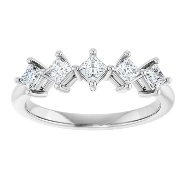 Five-Stone Anniversary Band Image 3 Grayson & Co. Jewelers Iron Mountain, MI