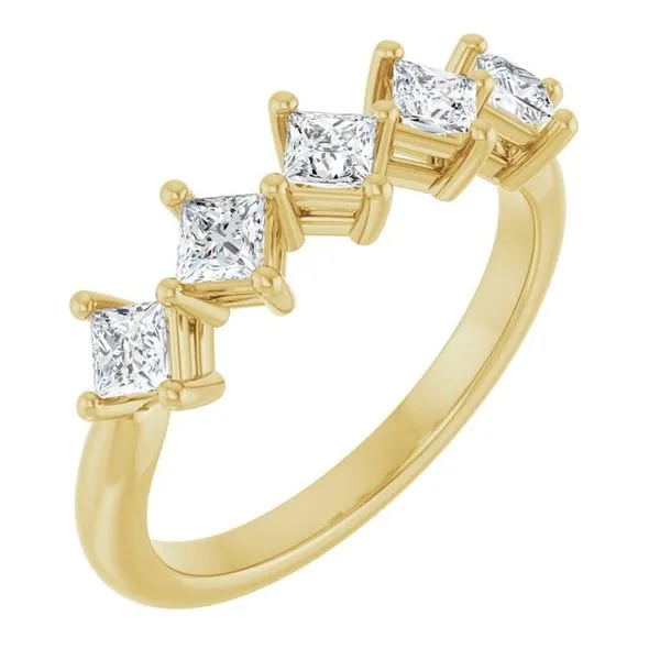 Five-Stone Anniversary Band Grayson & Co. Jewelers Iron Mountain, MI