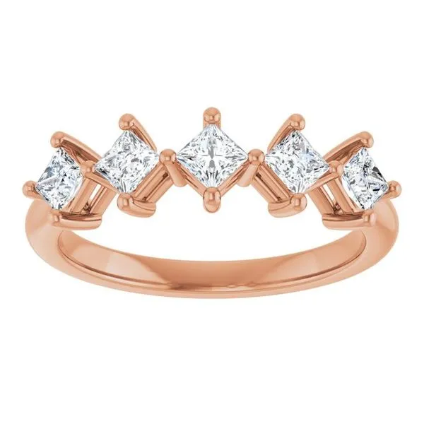 Five-Stone Anniversary Band Image 3 Grayson & Co. Jewelers Iron Mountain, MI