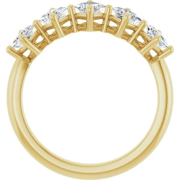 Five-Stone Anniversary Band Image 2 L & L jewelers Scarborough, ME