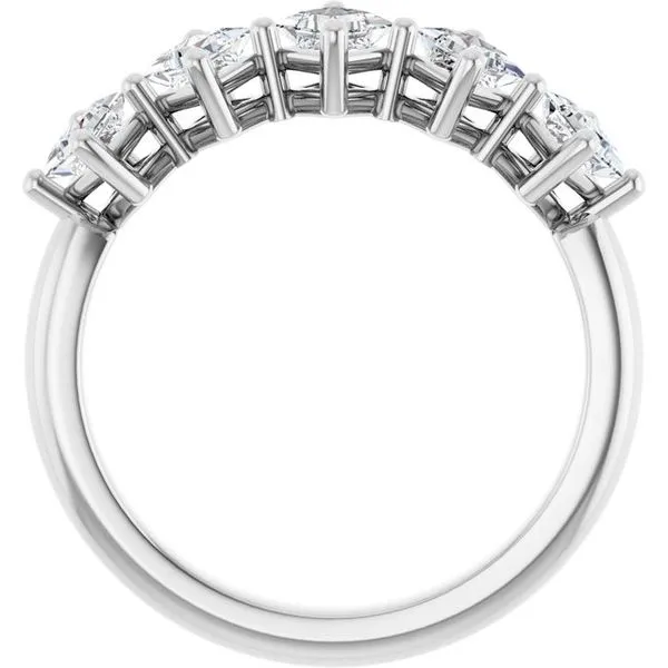 Five-Stone Anniversary Band Image 2 L & L jewelers Scarborough, ME