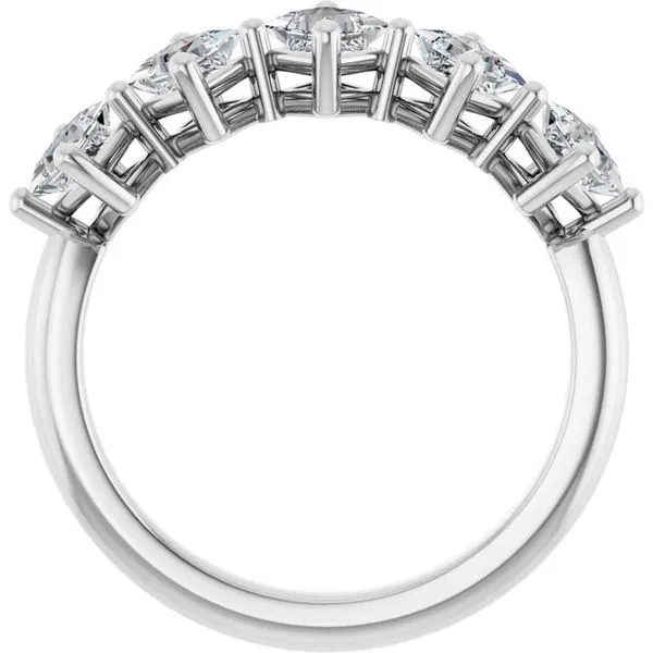 Five-Stone Anniversary Band Image 2 L & L jewelers Scarborough, ME