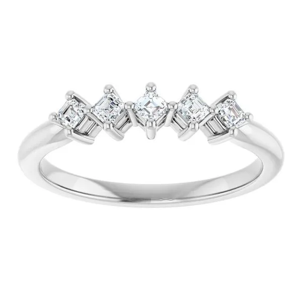 Five-Stone Anniversary Band Image 3 Grayson & Co. Jewelers Iron Mountain, MI