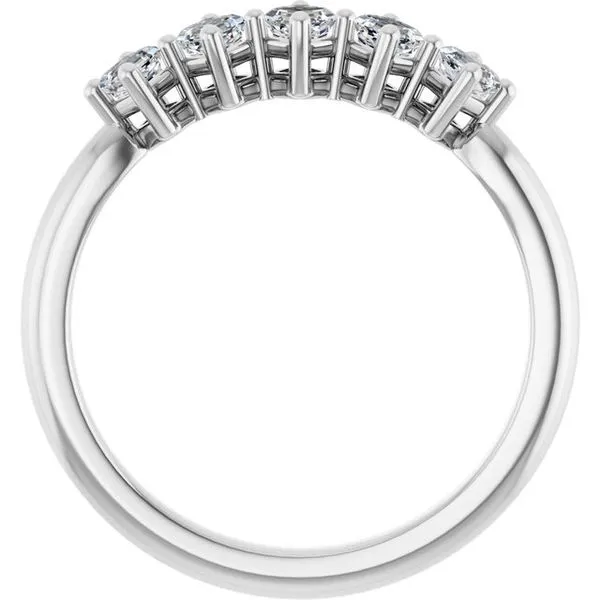 Five-Stone Anniversary Band Image 2 Grayson & Co. Jewelers Iron Mountain, MI