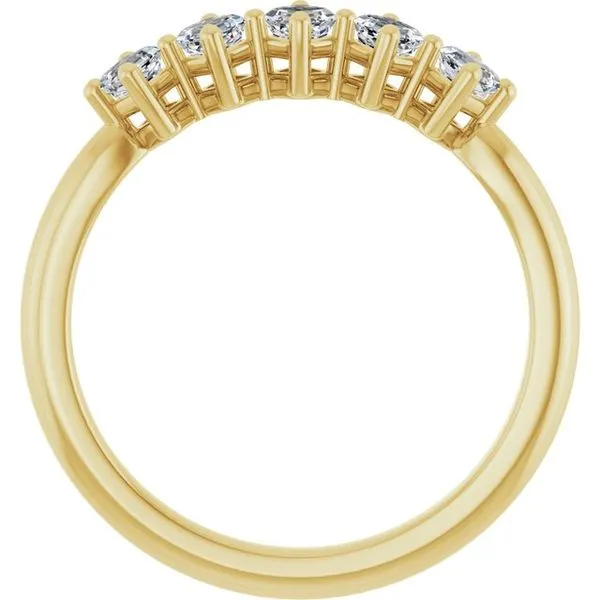 Five-Stone Anniversary Band Image 2 Grayson & Co. Jewelers Iron Mountain, MI