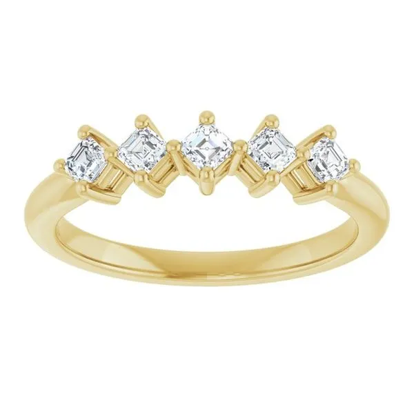 Five-Stone Anniversary Band Image 3 Grayson & Co. Jewelers Iron Mountain, MI