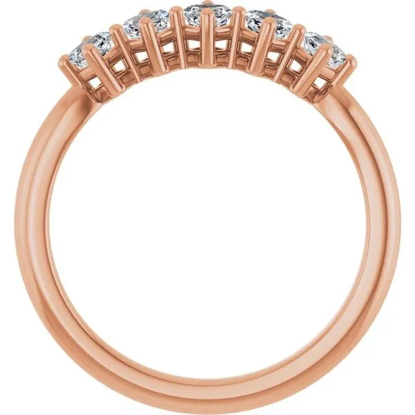 Five-Stone Anniversary Band Image 2 Grayson & Co. Jewelers Iron Mountain, MI