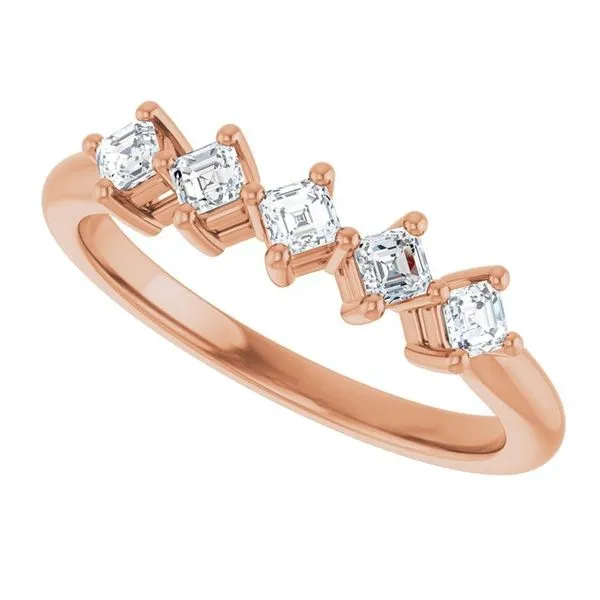 Five-Stone Anniversary Band Image 5 Grayson & Co. Jewelers Iron Mountain, MI