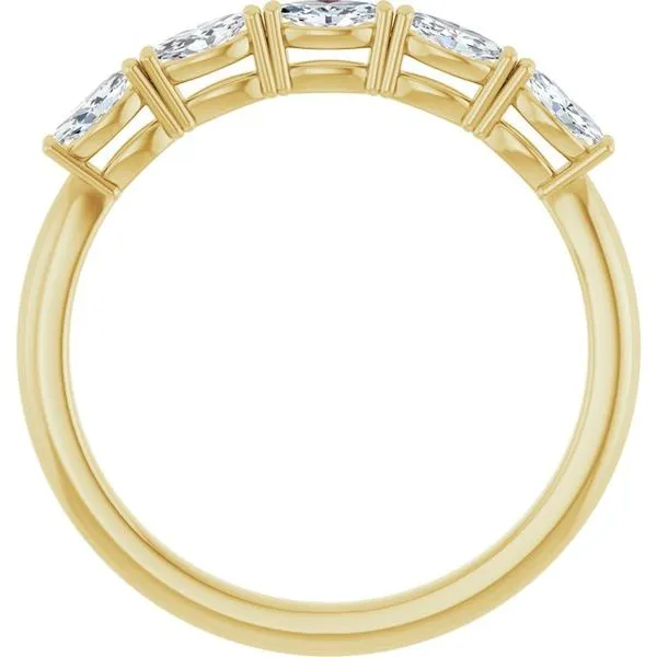 Five-Stone Anniversary Band Image 2 Grayson & Co. Jewelers Iron Mountain, MI