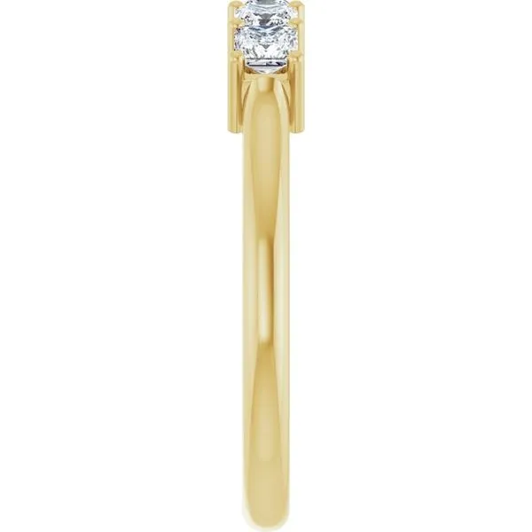 Five-Stone Anniversary Band Image 4 L & L jewelers Scarborough, ME