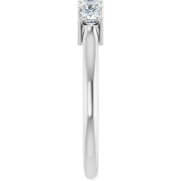 Five-Stone Anniversary Band Image 4 L & L jewelers Scarborough, ME