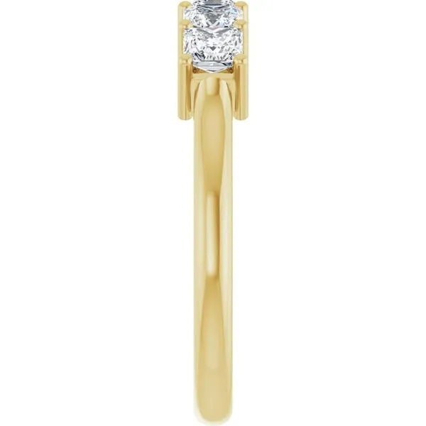 Five-Stone Anniversary Band Image 4 L & L jewelers Scarborough, ME