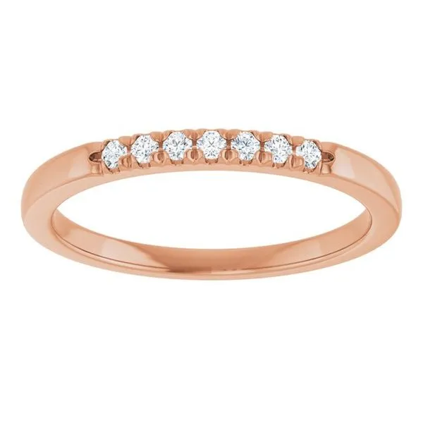 French-Set Seven-Stone Anniversary Band Image 3 Quantum Qarat  Phoenix, AZ