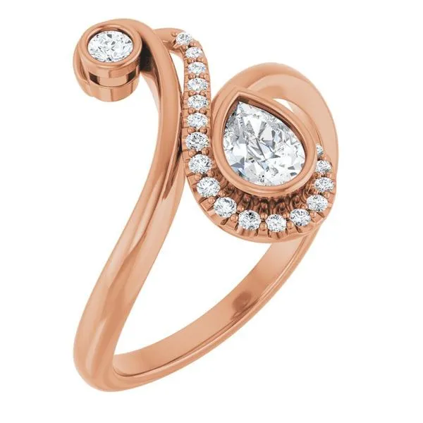 Bezel-Set Bypass Ring Rasmussen Jewelers Spanish Fork, UT