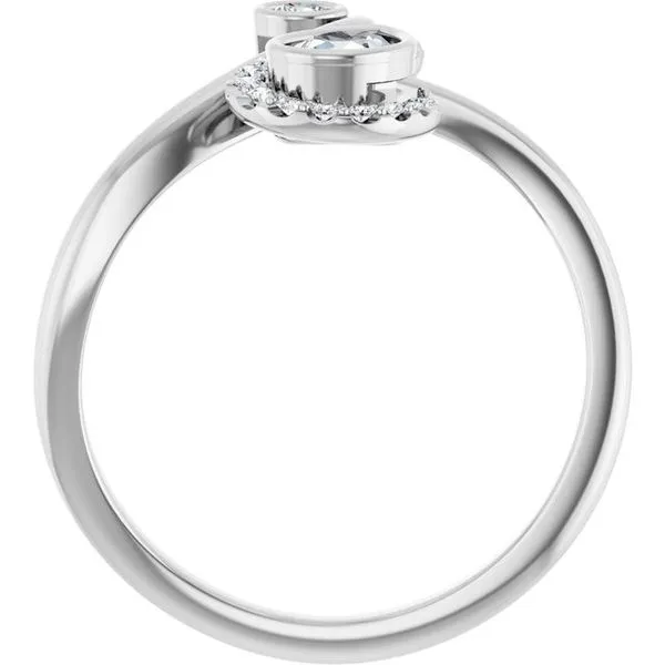 Bezel-Set Bypass Ring Image 2 G.G. Gems, Inc. Scottsdale, AZ