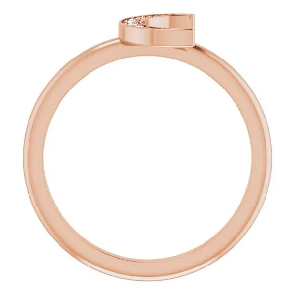 Stackable Crescent Ring Image 2 Rasmussen Jewelers Spanish Fork, UT