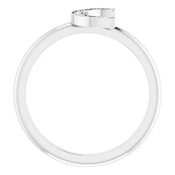 Stackable Crescent Ring Image 2 Shipley's Fine Jewelry Hampstead, MD