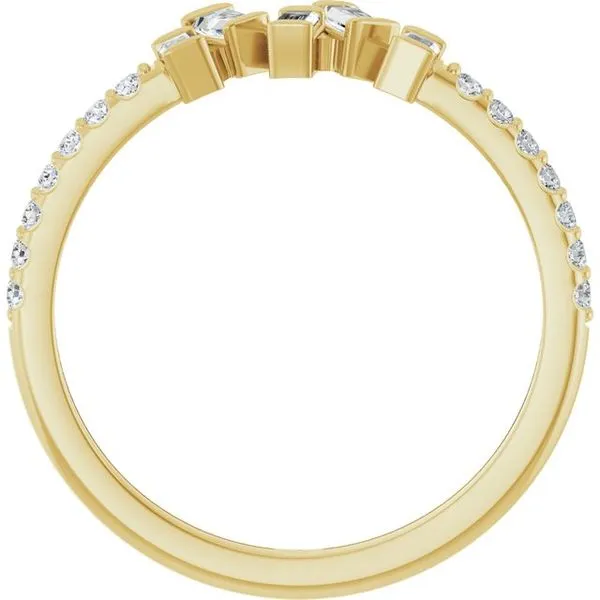 Scattered Baguette Ring Image 2 Milan's Jewelry Inc Sarasota, FL