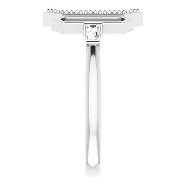 Geometric Ring Image 4 Cherry Street Jewelers Tulsa, OK