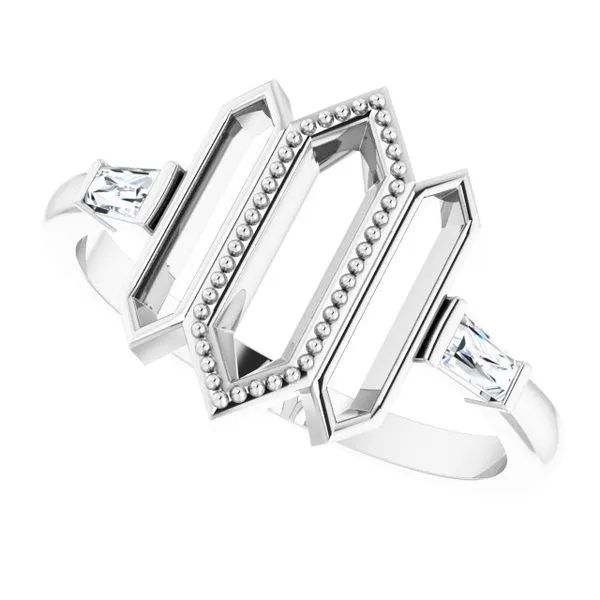 Geometric Ring Image 5 Hopman Jewelers Elkhart, IN