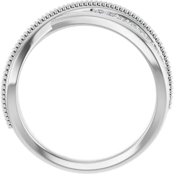 Criss-Cross Ring Image 2 Milan's Jewelry Inc Sarasota, FL