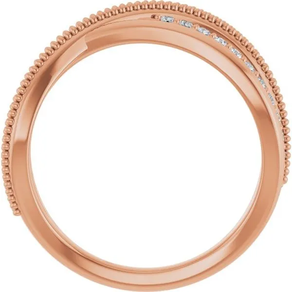 Criss-Cross Ring Image 2 Hopman Jewelers Elkhart, IN