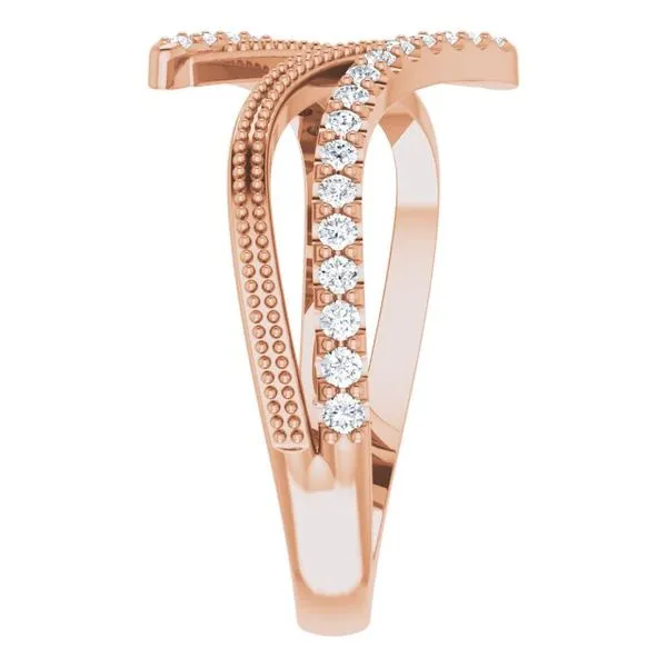 Bypass Ring Image 4 Hopman Jewelers Elkhart, IN