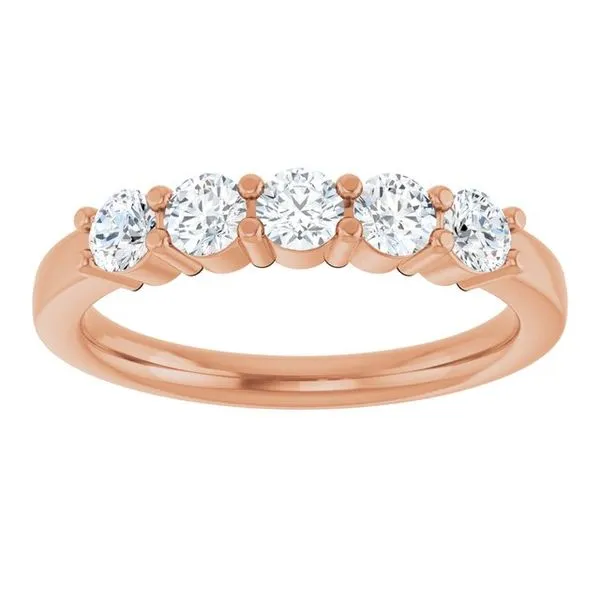 Five-Stone Anniversary Band Image 3 Grayson & Co. Jewelers Iron Mountain, MI