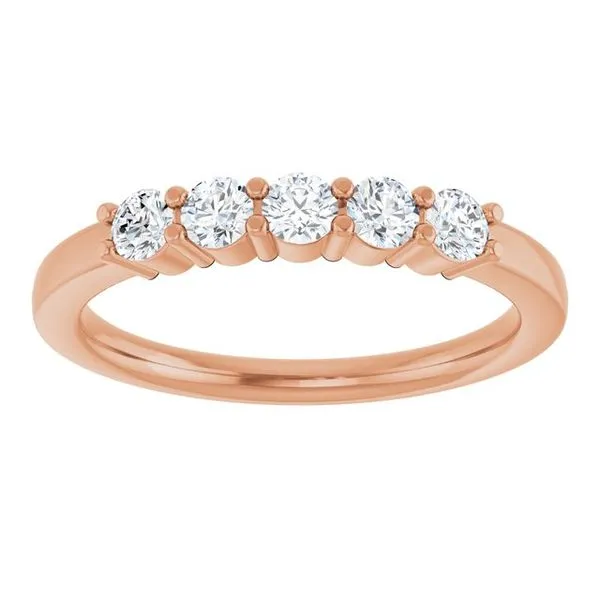 Five-Stone Anniversary Band Image 3 Grayson & Co. Jewelers Iron Mountain, MI