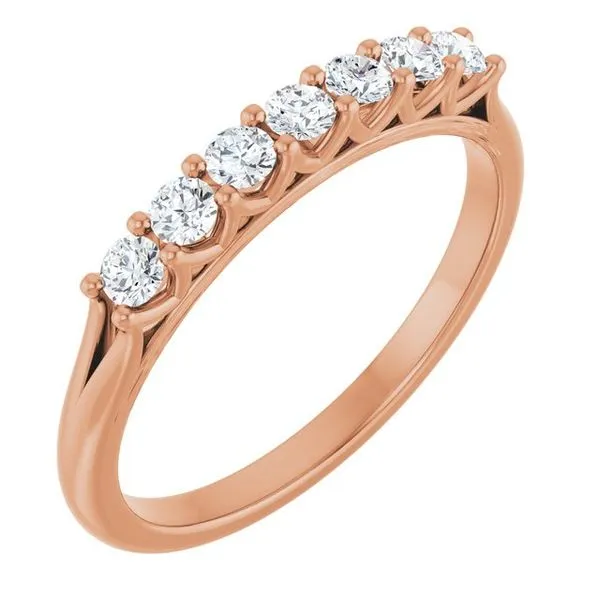 Share-Prong Seven-Stone Anniversary Band Gold'N Creations Gretna, LA