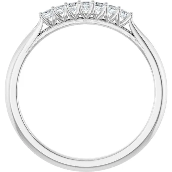 Share-Prong Seven-Stone Anniversary Band Image 2 Grayson & Co. Jewelers Iron Mountain, MI