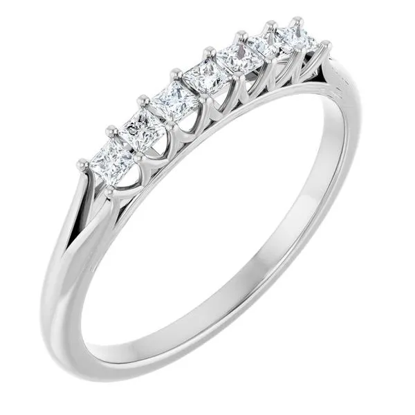 Share-Prong Seven-Stone Anniversary Band Gold'N Creations Gretna, LA