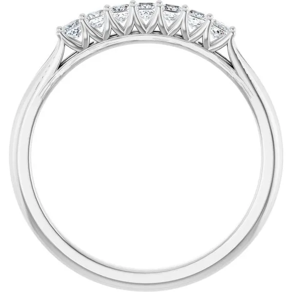 Share-Prong Seven-Stone Anniversary Band Image 2 Gold'N Creations Gretna, LA