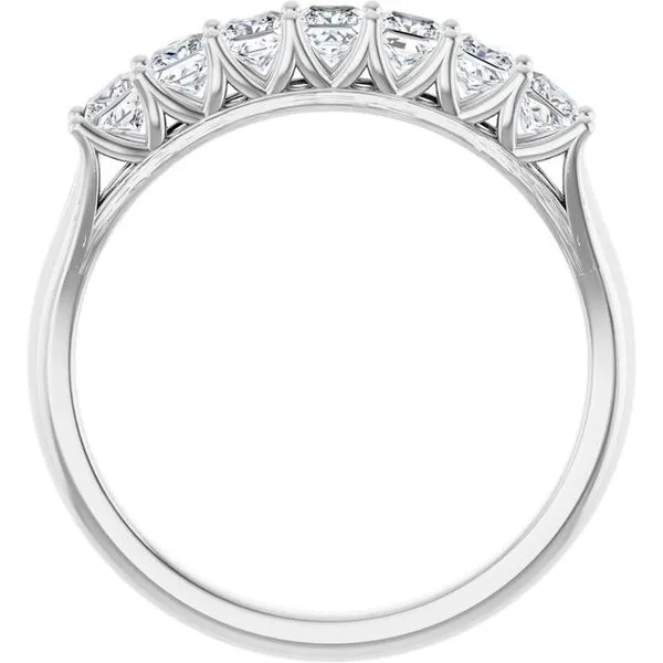 Share-Prong Seven-Stone Anniversary Band Image 2 Gold'N Creations Gretna, LA