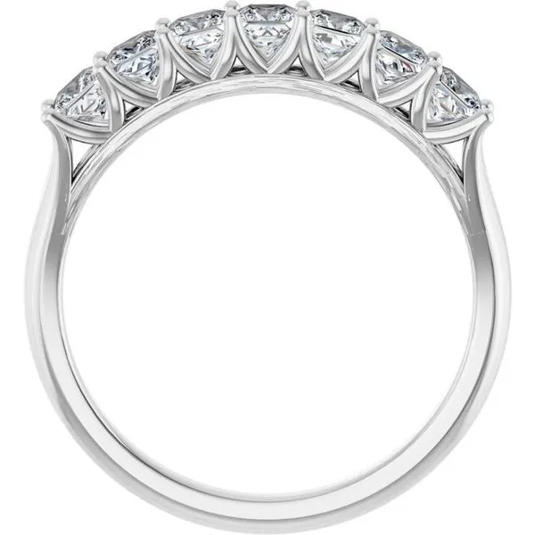 Share-Prong Seven-Stone Anniversary Band Image 2 Gold'N Creations Gretna, LA