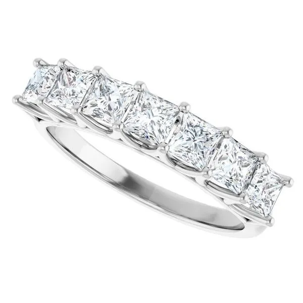 Share-Prong Seven-Stone Anniversary Band Image 5 Gold'N Creations Gretna, LA