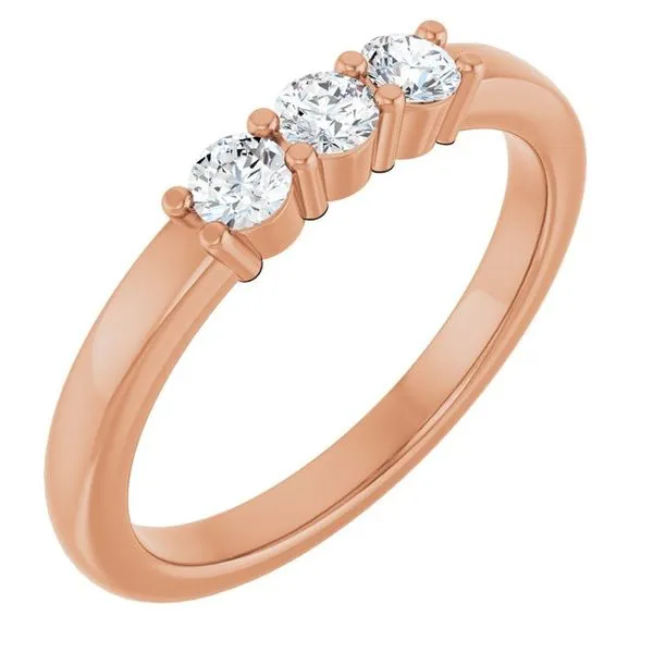 Three-Stone Anniversary Band Grayson & Co. Jewelers Iron Mountain, MI