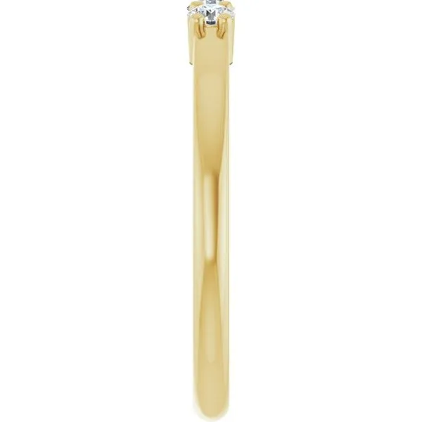 Three-Stone Anniversary Band Image 4 Grayson & Co. Jewelers Iron Mountain, MI