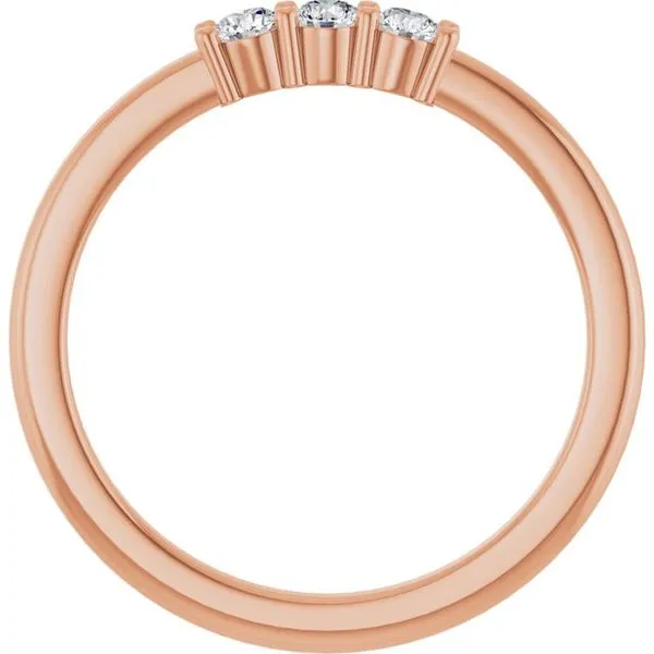 Three-Stone Anniversary Band Image 2 Grayson & Co. Jewelers Iron Mountain, MI