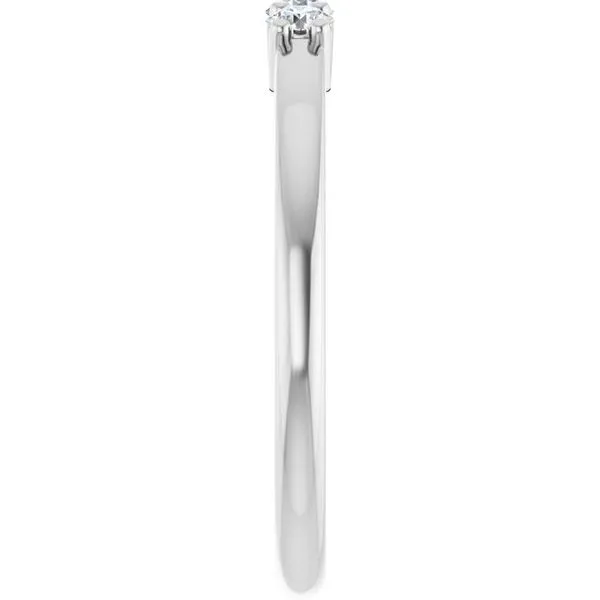 Three-Stone Anniversary Band Image 4 Quantum Qarat  Phoenix, AZ