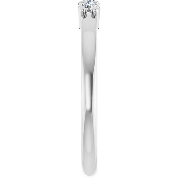 Three-Stone Anniversary Band Image 4 L & L jewelers Scarborough, ME