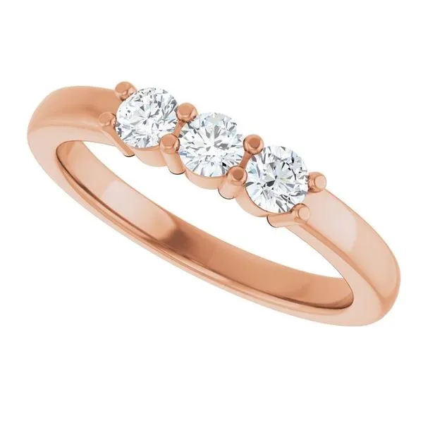 Three-Stone Anniversary Band Image 5 Grayson & Co. Jewelers Iron Mountain, MI