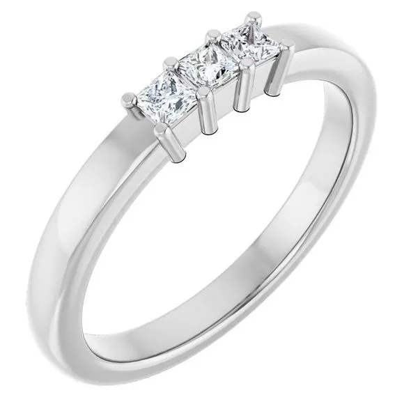 Three-Stone Anniversary Band Grayson & Co. Jewelers Iron Mountain, MI