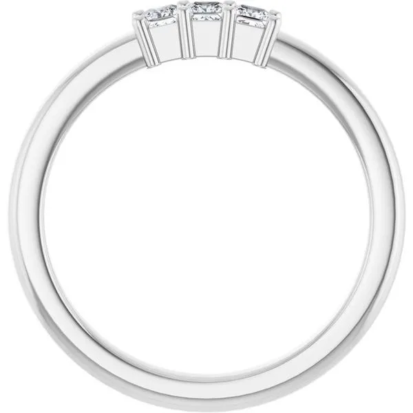 Three-Stone Anniversary Band Image 2 Grayson & Co. Jewelers Iron Mountain, MI