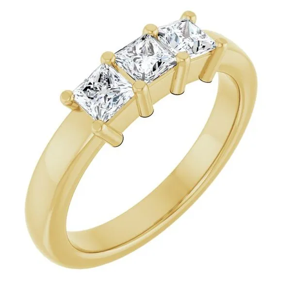 Three-Stone Anniversary Band Grayson & Co. Jewelers Iron Mountain, MI