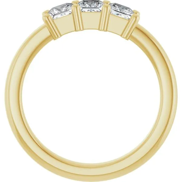 Three-Stone Anniversary Band Image 2 Grayson & Co. Jewelers Iron Mountain, MI