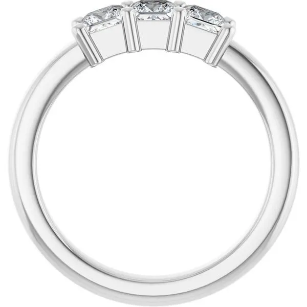 Three-Stone Anniversary Band Image 2 Grayson & Co. Jewelers Iron Mountain, MI